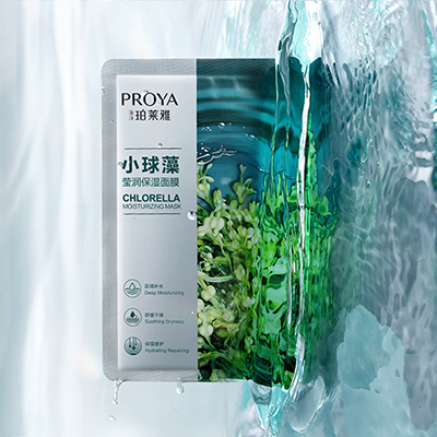 逐梦国际小球藻莹润保湿面膜